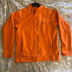 Helly Hansen Outer shell jacket orange.  Men’s size large, like new.